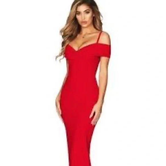 red holiday dress revolve REVOLVE DRESS – KIMIREY main image 0